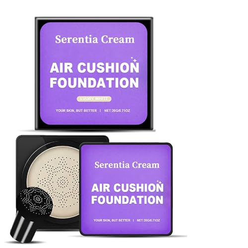 Serentia Elixir Cream Flawless Radiant Skin Instantly, Serenita Elixir BB Cream Korean, Weightless Air Dry CC Creams, Waterproof Oil Control Moisturizing Concealer (Ivory)