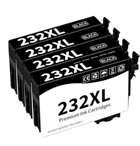 232XL Cartouche d'Encre Noir Compatible pour Imprimante XP-4200 XP-4205