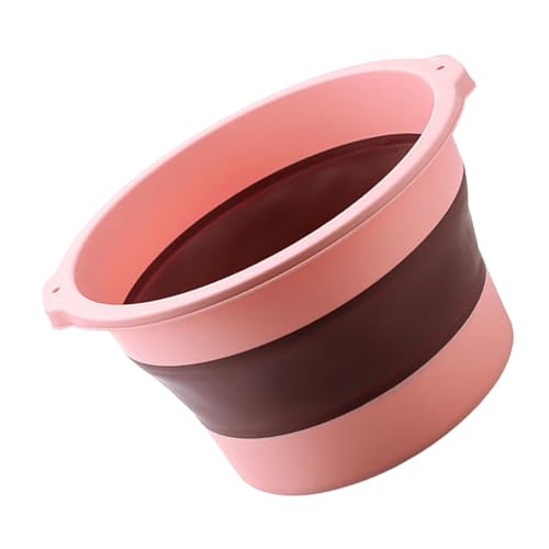Tina Plegable para Baño de Pies con Masaje Rosa miniatura 4