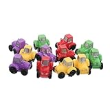 Matériau : fabriqués à de résine, jouets de tracteur miniatures sont conçus pour durer, garantissant que vos modèles de ferme de maison de poupée restent intacts pendant des années, mini figurines en résine, tracteurs de jardin de fées