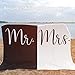 Ethisa Mr and Mrs Beach Towel - Honeymoon Just Married Towel For Beach - Wedding Gift for Newlywed Couple - Shareable Bride and Groom Towel Set - Thin Travel Friendly His and Her Beach Towel - 78