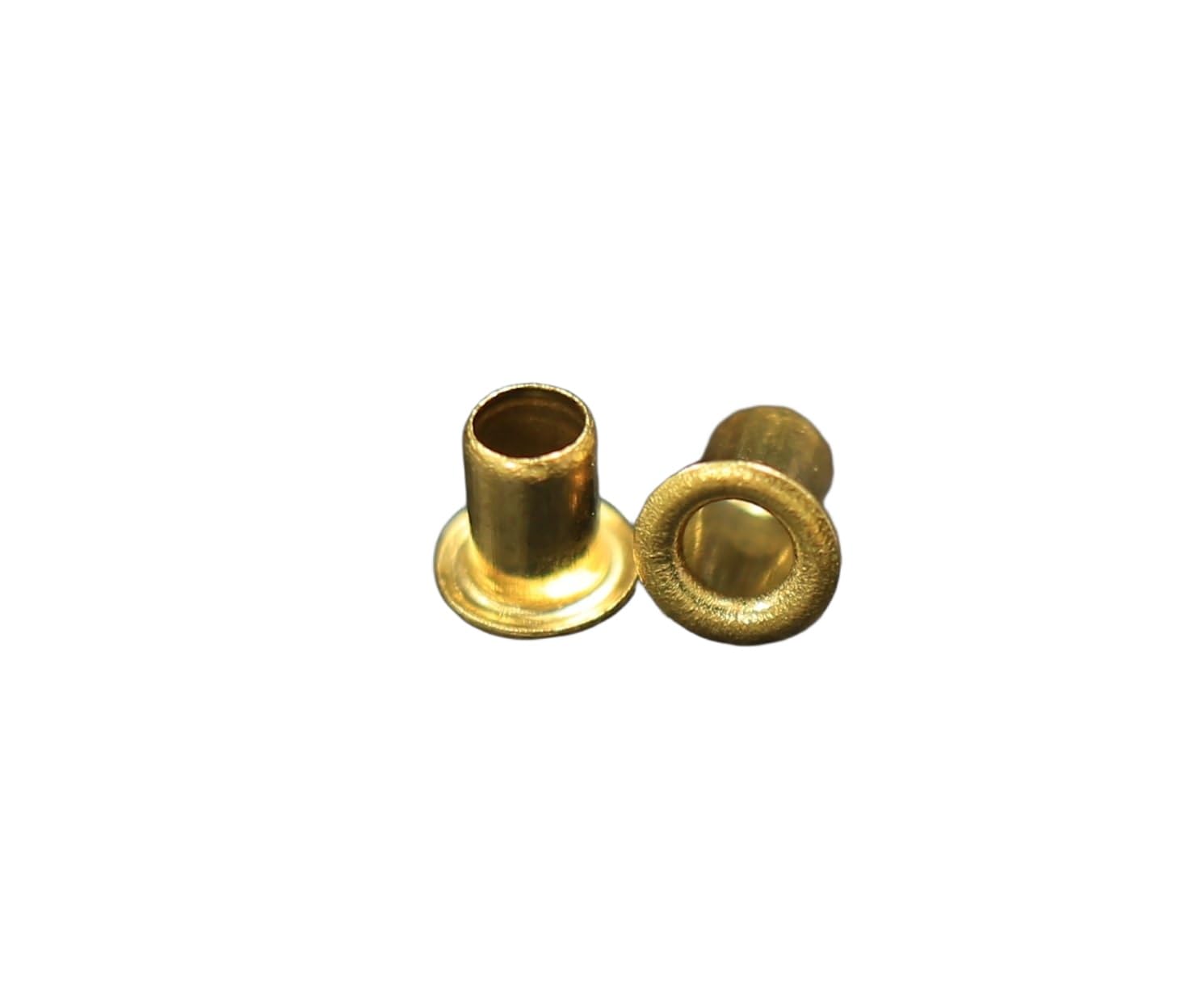 Amazon.com: VIVEON Brass Hollow Rivets 3mm x 4mm, 10000pcs (3.0, 3 ...