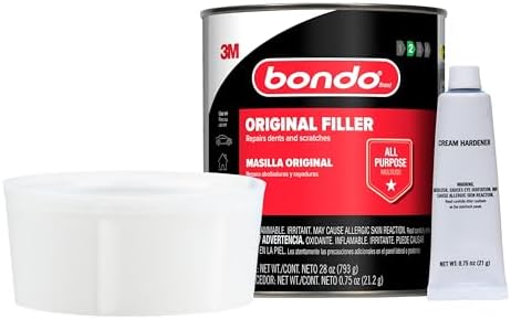 Bondo Body Filler, Original Formula for Fast, Easy Repair & Resto...