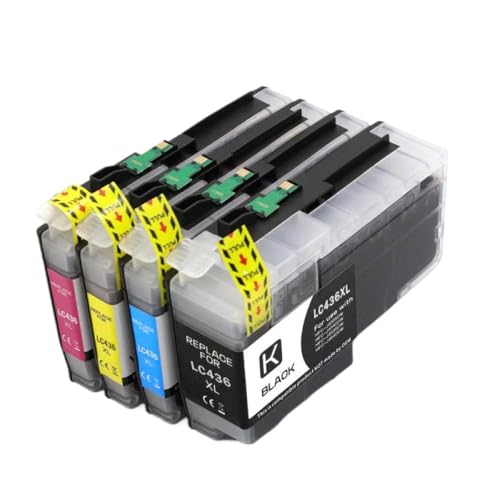Cartouche encre LC436XL compatible pour résoudre les pannes d'impression sur MFC-J5955DW