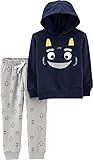Elastico in vita. Carter\'s 2-Piece Monster Hoodie & Jogger Set, 9 Months