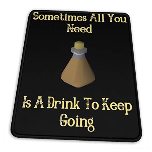 A Drink Runescape Hemming The Mouse Pad 10 X 12 Inch Esports