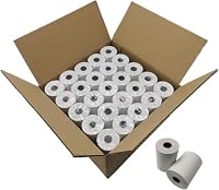 50 Rollen Ec-Cash Thermorollen 57mm x 40mm x 12mm - Bonrollen für Bankomat und Kredit-Kartenlesegeräte - Thermopapier Kassenrollen, BPA frei