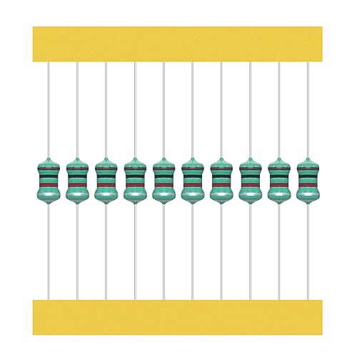 AUKENIEN 1W Farbring Induktoren 28 Werte Induktor Kit 1uH bis 10mH 280 Stück 0510 DIP Farbcode Induktivität 1 Watt Sortiment