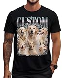 Custom Dog Shirt – Vintage 90s Bootleg Rap Tee with Personalized Pet Face, Dogs Mom Dad Gifts, Funny Dog Lovers Present, T-Shirt, Sweatshirt, or Hoodie, S–5XL, Great for National Pet Day, Christmas