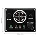 Car Center Console Dashboard Panel Oil Level Oil Pressure Water Temperature Voltage 4 in 1 Multi Pointer Combination Meter