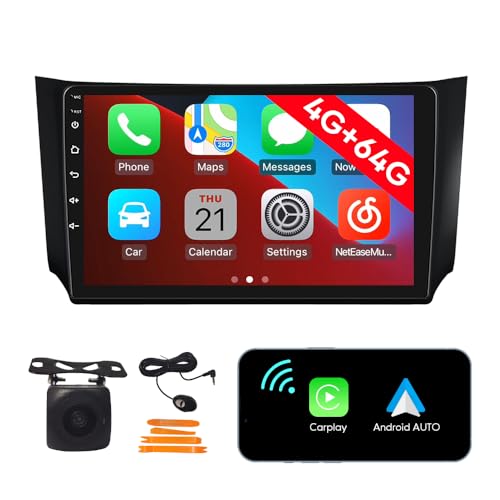 [4G 64G] Android Car Stereo FM Radio Carplay Android Auto 10