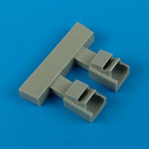 Quickboost 1:72 P-47 D Thunderbolt Oil Cooler for tamiya Kit - Resin #QB72-282