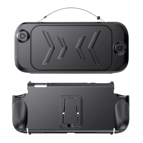 for SWITCH 2 一体型保護ケース TPU+ABS素材 柔らかい 薄型 傷防止 汚れ防止 耐衝撃 握りやすい 高い操作性 全面保護カバー アクセサリー For スイッ
