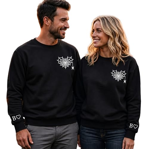 Image of Anniversary Matching Shirts, for Couple, Heart Design T-Shirt Set, Wedding Present, Honeymoon Outfit