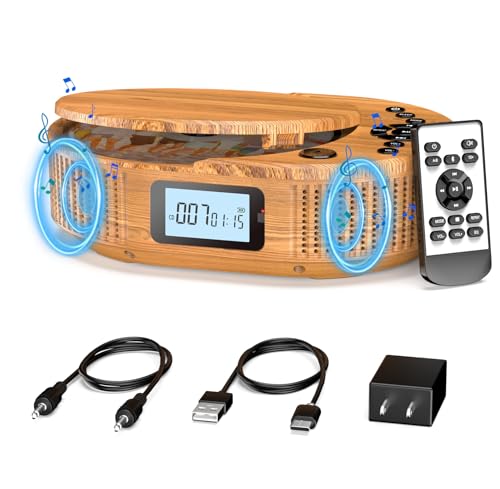 Portable CD Player & Bluetooth Speaker Combo