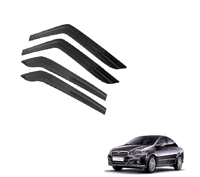 Door Visor/Rain Visor/Wind Deflector Compatible Fiat Linea-image-22