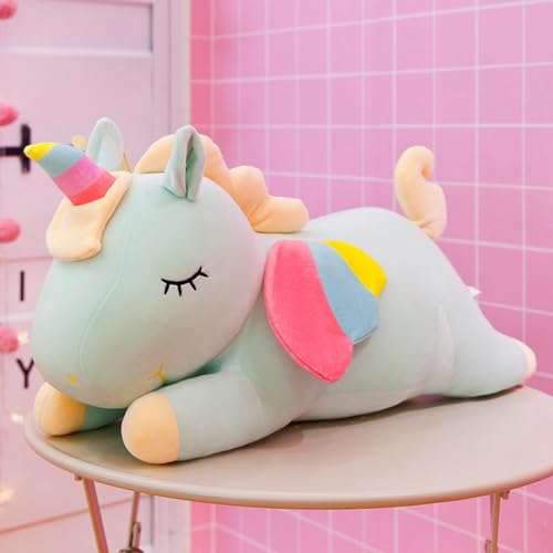 抱き枕 柔らかい ぬいぐるみ ふわふわ だきまくら もちもち 一角獣 縫いぐるみ 面白い 大きい おもちゃ 可愛い おしゃれ 肌に優しい 子供 お祝い 誕生日 店飾り プレゼント（Amazon）