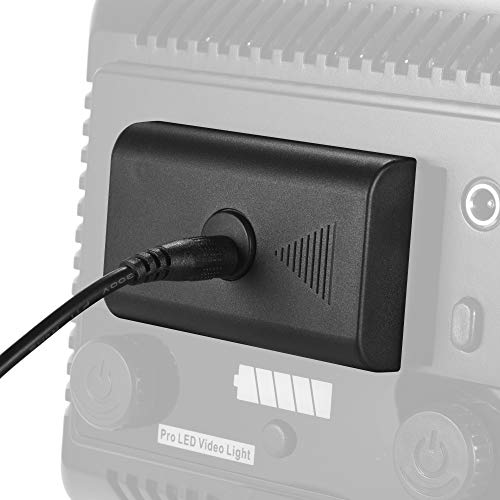 Docooler Andoer Dummy Battery Switching Fonte De Alimentação Dc 8V 3A Para Neewer Cn-160 Cn-126 Luz