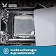 Kooling Monster KOLD-01, Hochleistungs-Silikon-Wärmeleitpaste für Kühlung aller CPU/Kühlkörper, Silikonpaste für einfaches Verteilen, inkl. Handschuhe und Reinigungstücher, kein Geruch (0.7ml/1.8g)