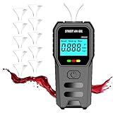 🙌【Leicht und Tragbar】Dieser professionelle Alkoholtester nimmt wenig Platz ein und kann problemlos überall in Ihrer Handtasche oder Hosentasche verstaut werden. 10 Sekunden nach Abschluss des Tests schaltet sich der Alkoholtester automatisch aus, um Strom zu sparen.