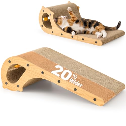 Cat Scratcher Bed with Bell Toy