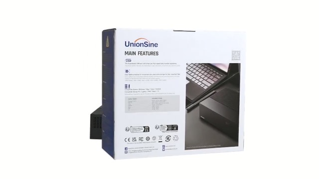 Amazon | UnionSine 3.5インチ 外付けハードディスク 10TB USB3.0外
