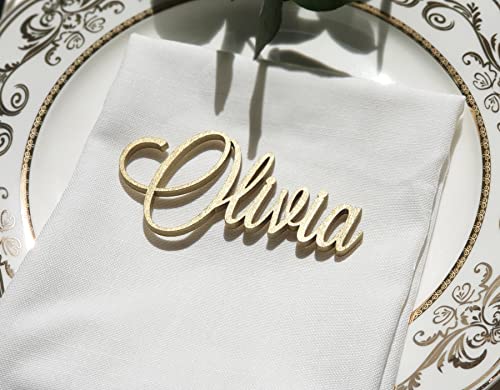 Wedding place cards Custom Place Name cards Personalized Dinner Place Card Wooden Escort Card Event or Party Decoration