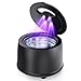 Ultralent Pulitore Ultrasuoni 45000Hz | 25W | 200ML | 4 modelli， con Lampada UV Pulitore Apparecchio Denti per Protesi, Allineatori, Apparecchi Ortodontici, Testine Di Spazzolini, Gioielli（Nero） immagine