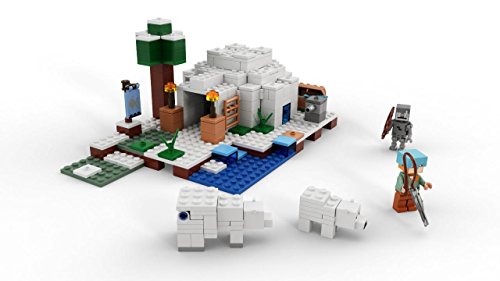 minecraft lego polar igloo