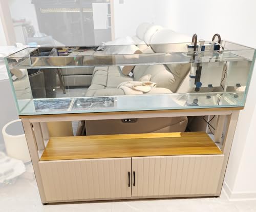 Mueble Acuario Mesa Acuario Soporte grande para terrario de reptiles con armario de almacenamiento, soporte de mesa para tanque de cría de animales 120, 100, 90, 80, 70, 60 y 50 cm de largo(White,120x