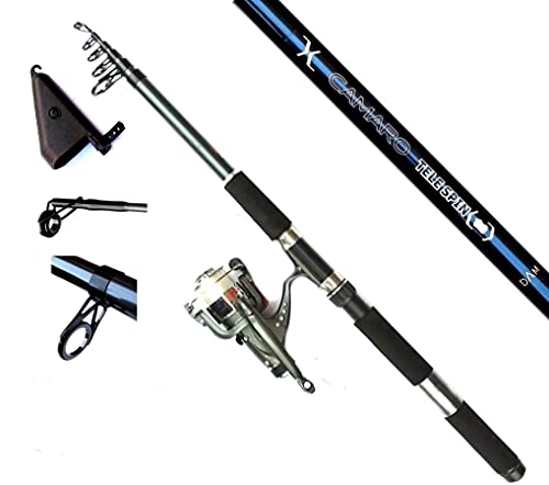 Dam SPINRUTE TELERUTE 2,70m 30 Gramm Wg UND Rolle SPINSET ANGELSET Komplettset