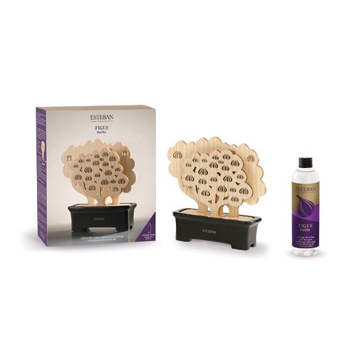 Esteban Paris  Estuche Ambientador Árbol Higo Negro con recarga de 250 ml