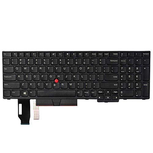 Clavier de rechange sans rétroéclairage pour ordinateur portable Lenovo ThinkPad P52 L580