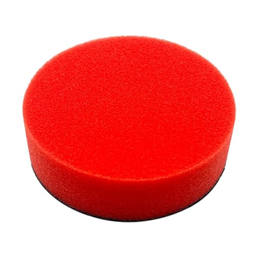 Esponja de pulido manual, almohadillas de lavado de coche, esponjas aplicadoras de cera, con diseño ergonómico, material reutilizable fácil de limpiar, 7,5 cm, para coche, detalles, garaje