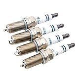4PCS Iridium Spark Candles Torch KH5RTC-11 KH5RPU-11 KH5RIU-11 Engine Spark Plug (Color : 4 pieces K