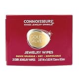 Connoisseurs Jewelry Wipes Jewely Cleaner, Silver 25 Count