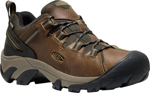 Chaussures randonnée KEEN Targhee II imperméables pieds larges homme kaki