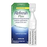 REFRESH PLUS Ophthalmic Solution, Eye Drop for Dry Eye Relief, 30 x 0.4 ml