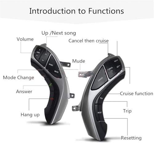 Boutons commande volant Hyundai Elantra 2012-2015 I30 basse configuration