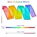 HiUnicorn 100% Silk Dance Ribbon Streamer Ballerina Gift Toys for Toddler Girl Age 4-7 Stocking Stuffer Pastel Rainbow Play Silks Kids Gymnastics Accessories Twirler Wand Princess Unicorn Toy