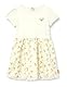 Steiff Kleid EU Größe 98 Antique White, Mädchen Kleid, Kinderkleid für jeden Anlass, lockere und Bequeme Passform, waschmaschinenfest