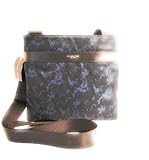  Michael Kors Crosbody Herren Tasche schwarz und blau Nylon 27x25x2.5cm neu