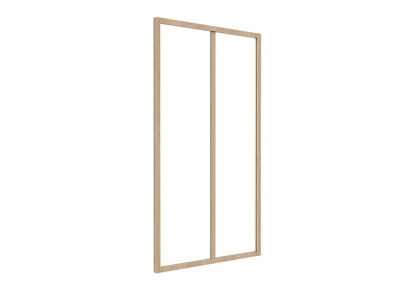 Vente-unique - Verriére Atelier en Aluminium thermolaqué Naturel Clair 60 x 105 cm (L x H) – Bayview