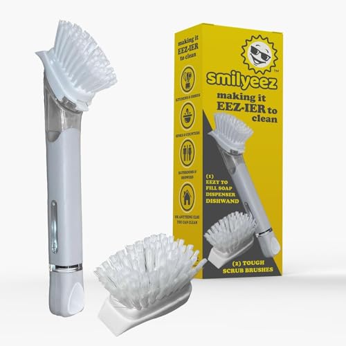 Mango de Esponja Sonriente para mantener la cocina impecable con Scrub Daddy y Smilyeez combo 4