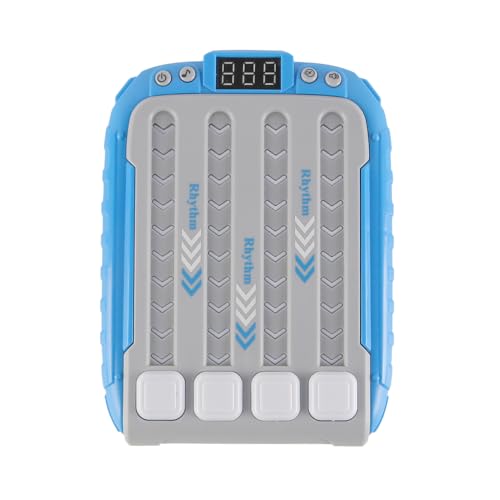 Laroal Máquina de Juego de Ritmo de música electrónica, máquina de Pulsar Ritmo, Juego de Rompecabezas Interactivo, Juego de Botones de Ritmo para niños