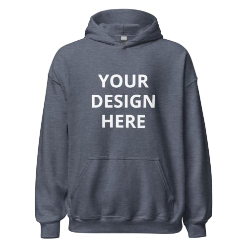 Image of Maydear Custom Hoodie Unisex Pullover Sweatshirt | Personalized with Photo, Logo or Text, For Men & Women