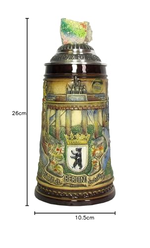 Chope de bière allemande Berlin KING le cadeau idéal pour collectionneur
