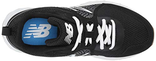 New Balance Men's Fresh Foam 3000 V5 Turf-Trainer Baseball Shoe, Black/White, 7.5 #TOP4