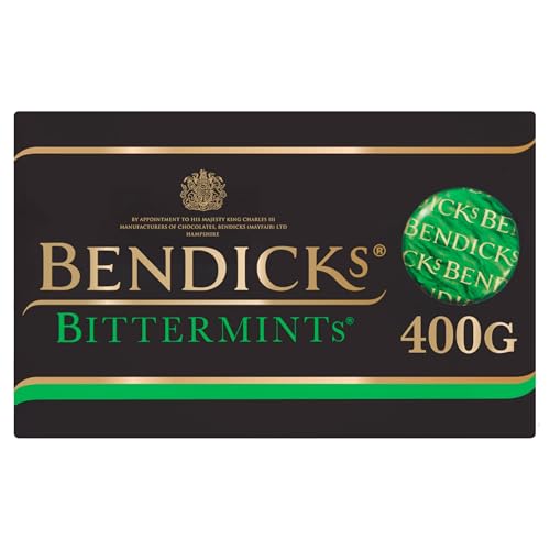 Bendicks Dark Chocolate Coated Bittermints Double the Indulgence of Bittermints Kosher & Vegan Friendly 400 g (Pack of 1)
