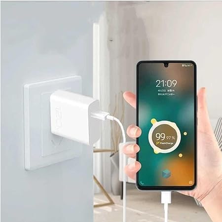 Image of Charger Original 120W Flash Charging Fast Charger USB-C Type Adapter Compatible with Iqoo Neo 7,Neo 7 Pro,Neo 6,Neo 6 Pro, vivo X90,Pro,X80,Pro,X70,Pro,Wall Charger (DP33)